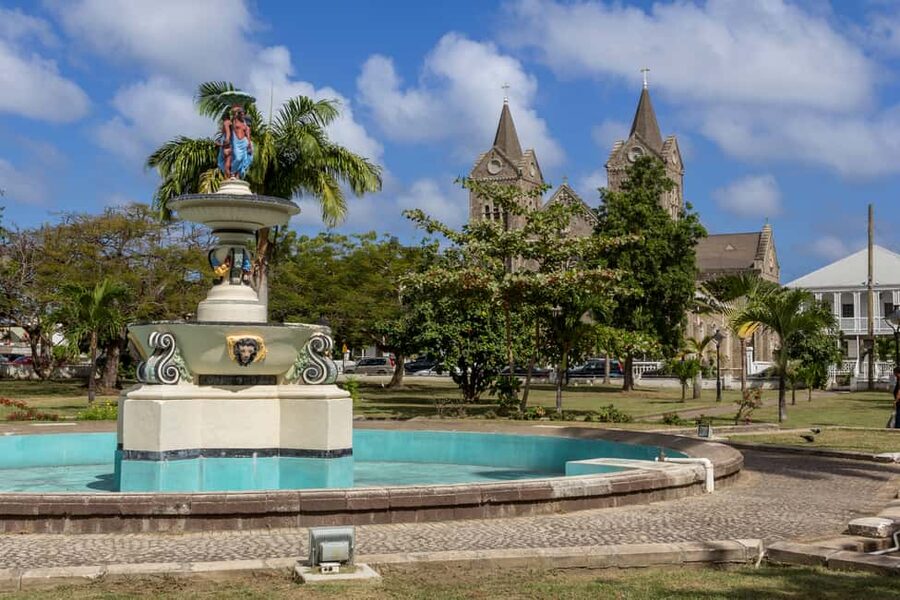 Basseterre: Highlights Capital and Beach Tour - Timothy Hill and the narrow southeast peninsula