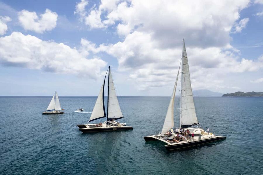 Basseterre: St. Kitts and Nevis Catamaran Tour with Lunch - Sailing from Port Zante along St. Kitts