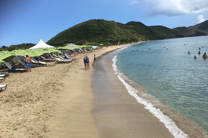 Discover St Kitts and Beach - Timothy Hill and the meeting of two seas