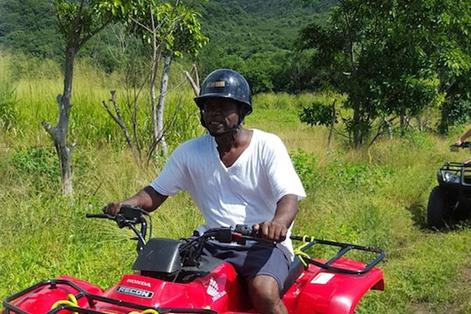 Jungle Bikes ATV Adventure & Beach Tour in St. Kitts - Views of Mount Liamigua and Brimstone Hill