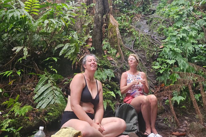 Mindfulness Rainforest Hike, Forest Bathing, Volcanic Hot Springs - Warm water and herbal tea near Charlestown