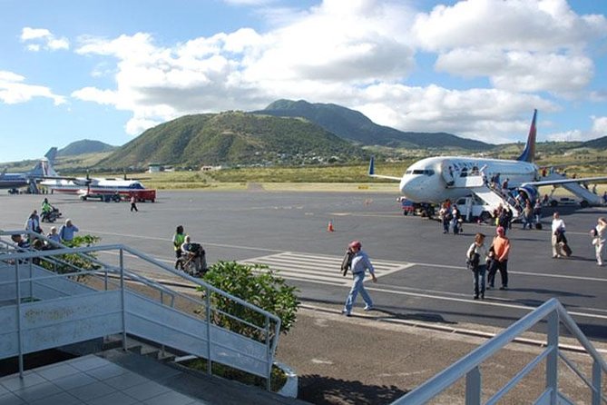 Private Airport Transfers to St. Kitts Marriott and Frigate Bay. - A private van that makes sense for four