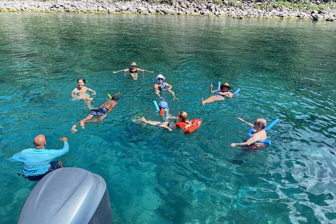 Private Power Catamaran Adventure in Saint Kitts and Nevis - What the crew adds to the day