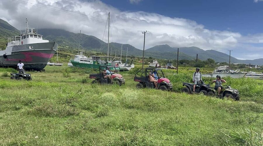 St. Kitts:Countryside Dune Buggy Tour - Brimstone Hill From the Countryside