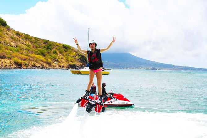 St Kitts Flyboarding Experience - From small lifts to 30 feet