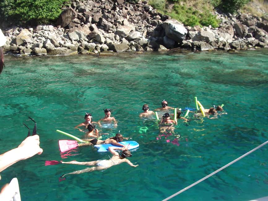 St. Kitts Full-Day Catamaran Cruise to Nevis - The Snorkel Stop Near Nevis
