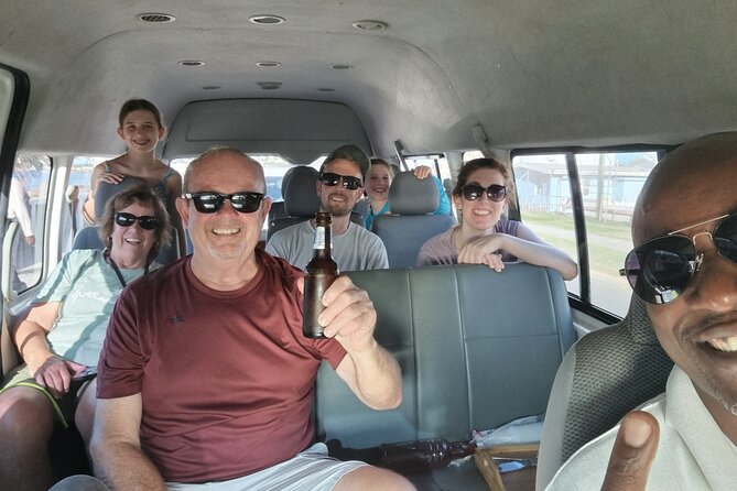St.Kitts Good Times Tour - Sandy Point, local food, and a black-sand shore