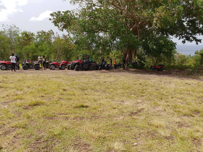 St. Kitts: Jungle Bikes ATV and Beach Guided Tour - From Basseterre pickup to the ATV starting point