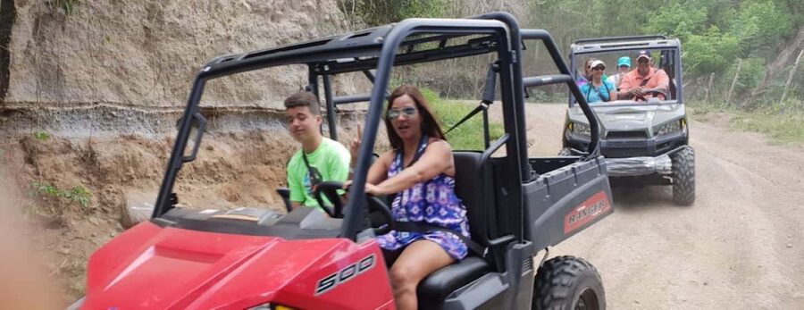 St Kitts: Jungle Bikes Off-Road Buggy & Beach Tour - A short briefing before the off-road ride