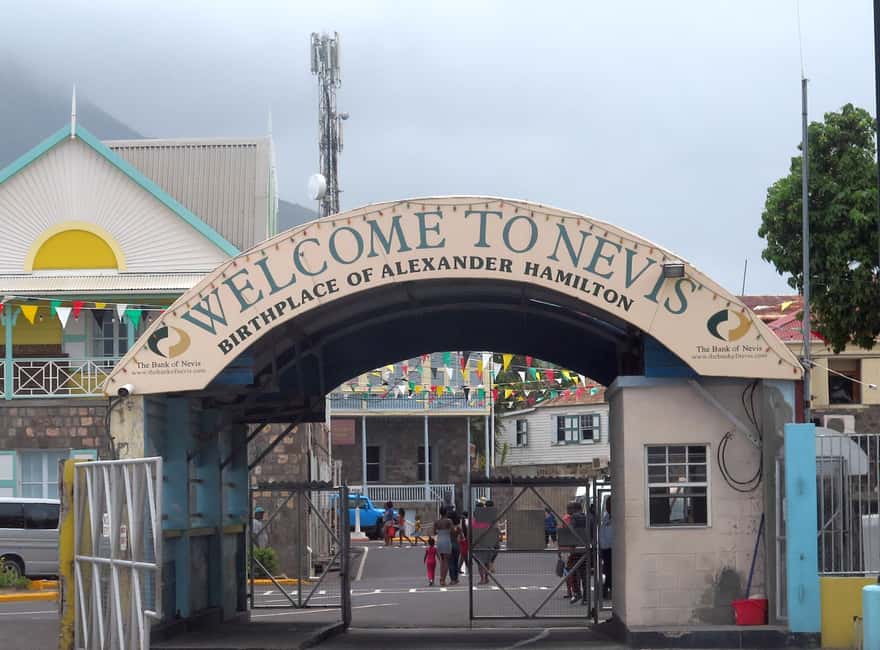 St. Kitts: Nevis Island Tour and Beach Time with Lunch - Crossing the Narrows from Port Zante