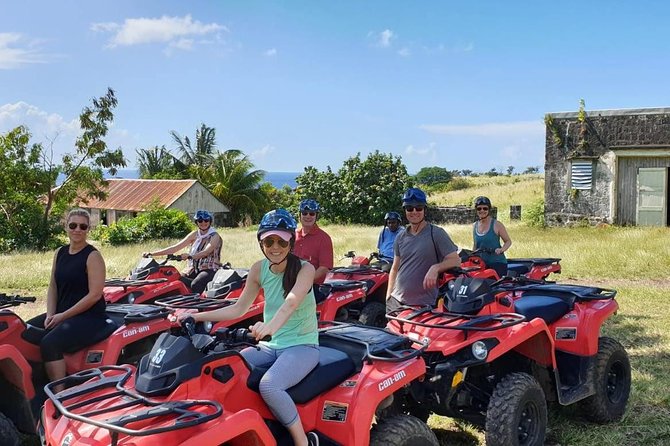 St Kitts Private ATV Adventure - Riding from Wingfield Estate into the hills