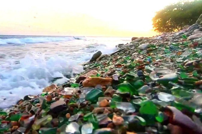 St.Kitts Sea Glass & Volcanic Black Sand Beach Day - What the $59.99 price really covers