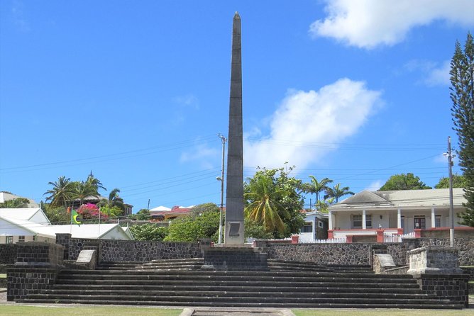 St Kitts Traditional Lunch & Half Day Island Tour - Churches and memorials in central Basseterre