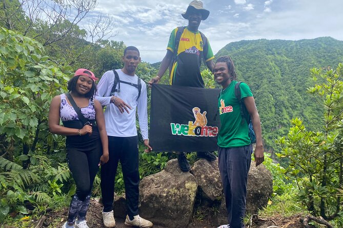 St.Kitts Volcano Hike To Mt. Liamuiga (Highest Peak On Island) - From pickup to the rainforest trailhead