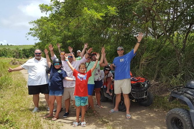 Sunny Blue Rentals in St Kitts for ATV and Dune Buggy Combo Tours - Dust, sun, and what to wear