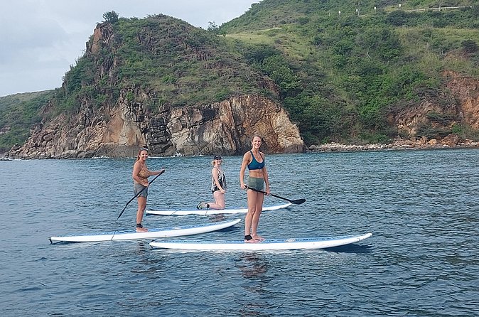 SUP Paddle Board Adventure - Snorkeling with a guide who knows where to look