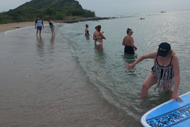 SUP Paddle Board Adventure - Getting comfortable on the wide paddleboards