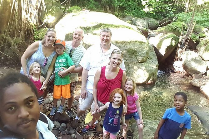 Tropical Rain Forest Explorer Hike In St. Kitts - Following the Wing Field River