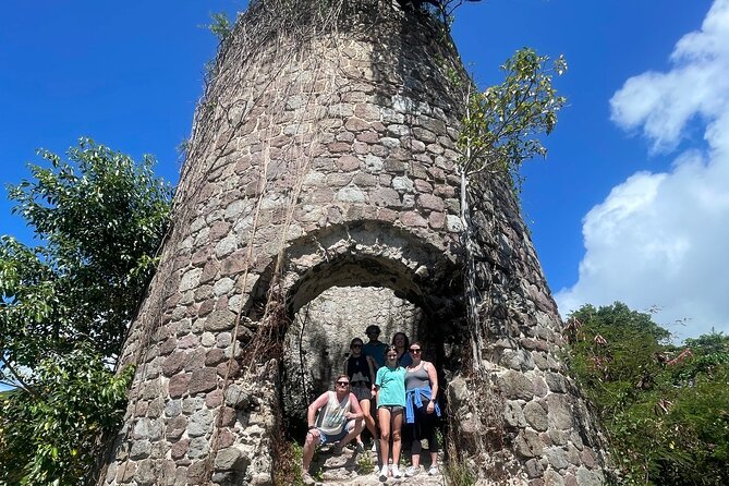UTV Excursion Through the Beaches and Mountains of Nevis - Climbing toward Saddle Hill